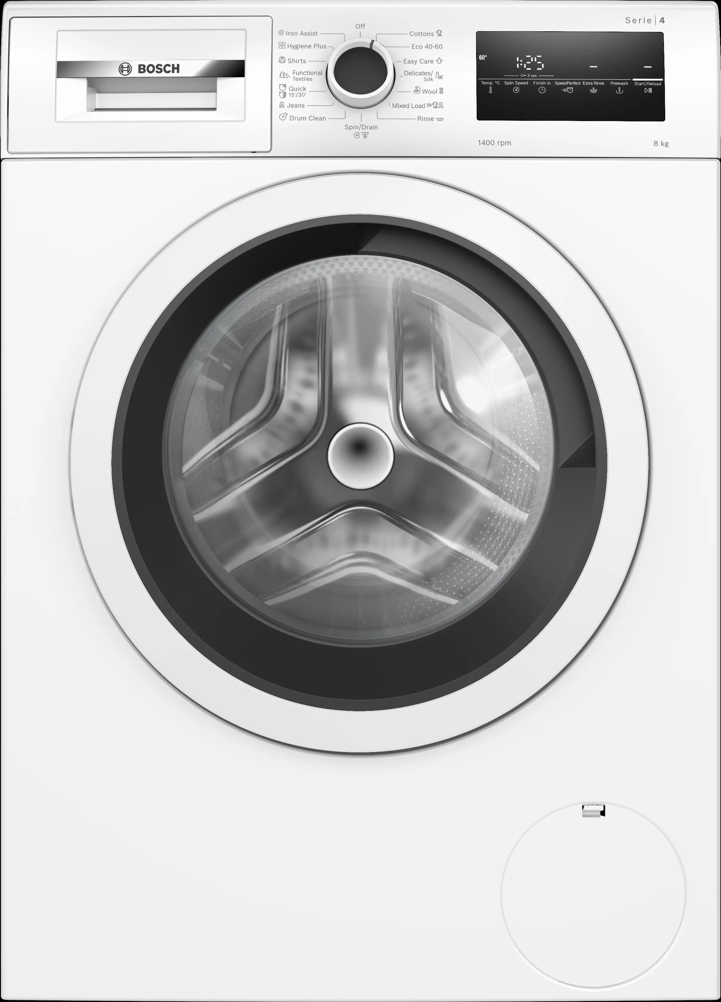סדרה 4 מכונת כביסה פתח קדמי 8 kg WAN28278IL