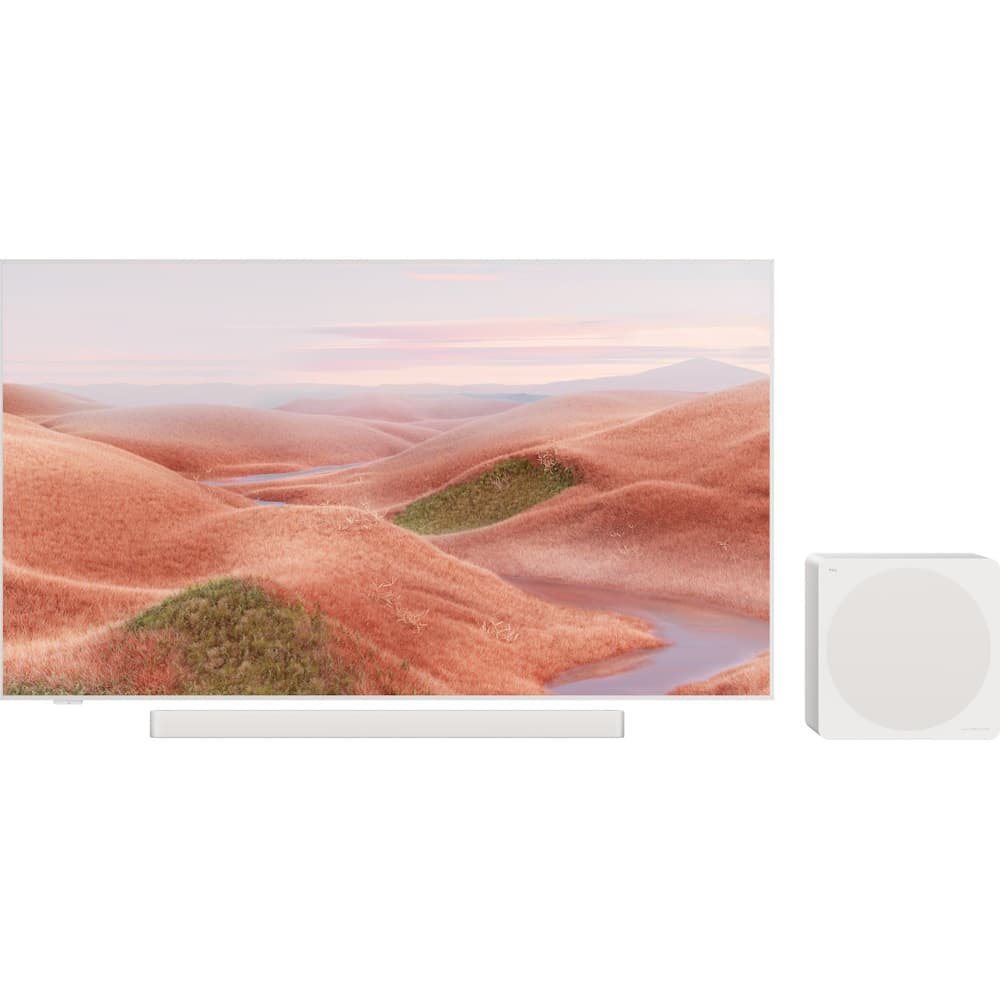 טלוויזיה חכמה 55" QLED 4K כולל סאונד בר TCL טי.סי.אל NXTVISION A300 Pro 55A300