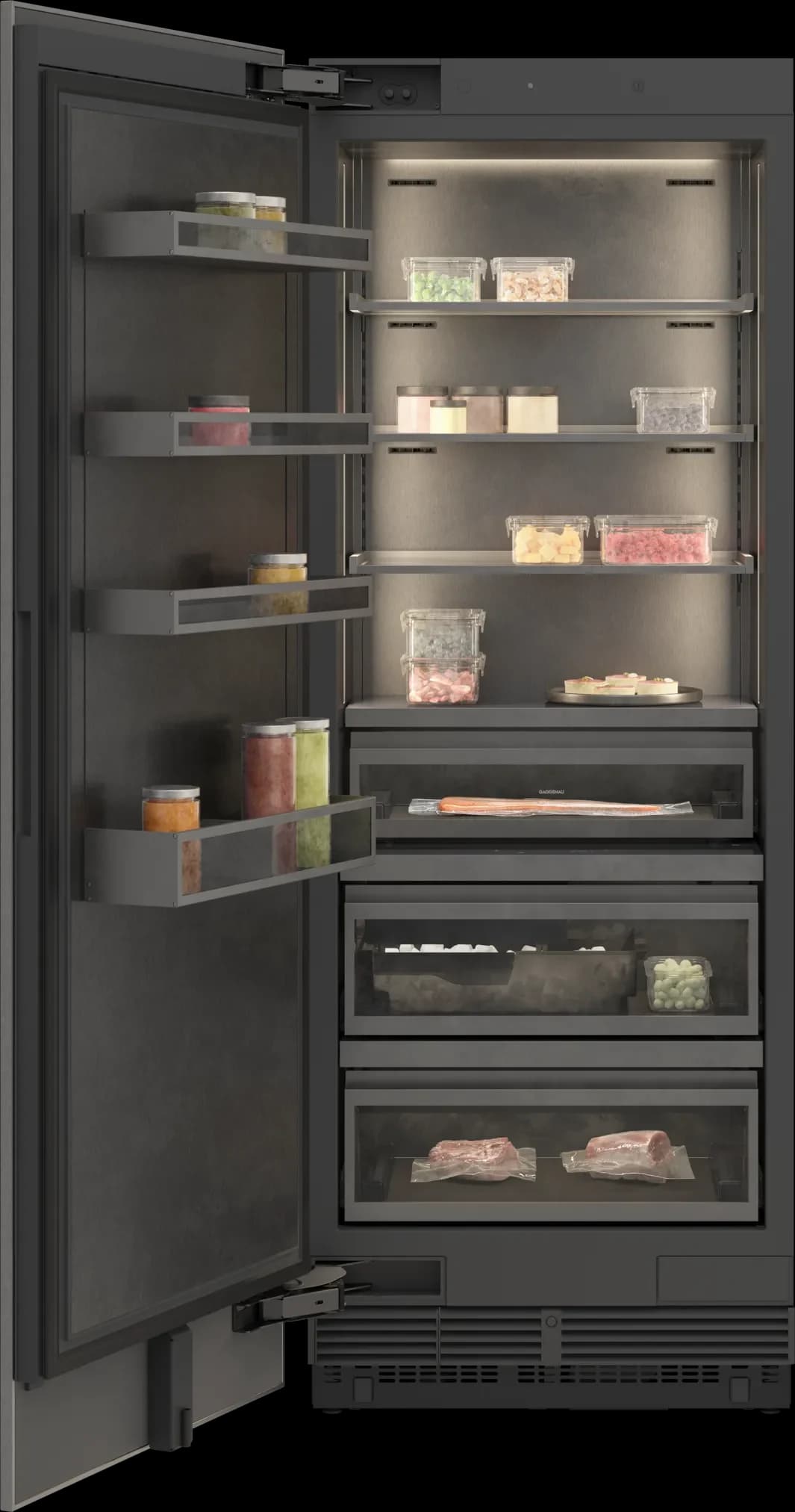 מקפיא אינטגרלי מלא 76.2 יצרן קרח GAGGENAU דגם: מקפיא אינטגרלי מלא 76.2 יצרן קרח GAGGENAU דגם: RVF477190
