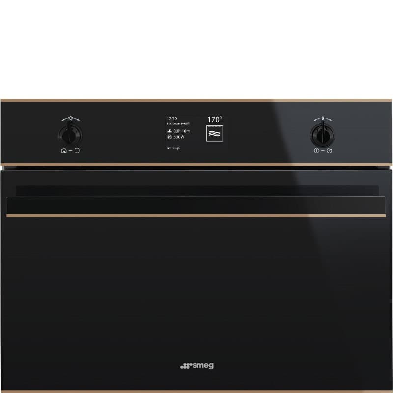 תנור קומפקטי משולב מיקרוגל דגם SF4603MCNR סמג Smeg