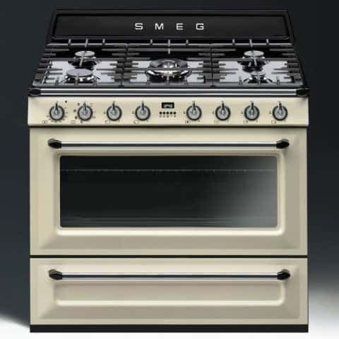 תנור משולב כיריים דגם TR90P1 סמג Smeg
