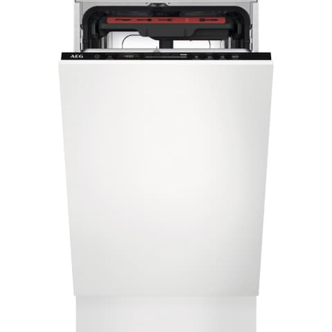 מדיח כלים צר אינטגרלי מלא AEG א.א.ג. Maxiflex Airdry FSE73507P