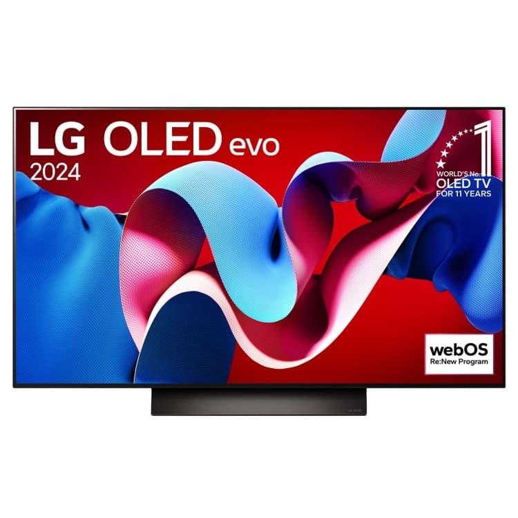 טלוויזיה חכמה 48" LG OLED אל ג'י OLED48C46LA