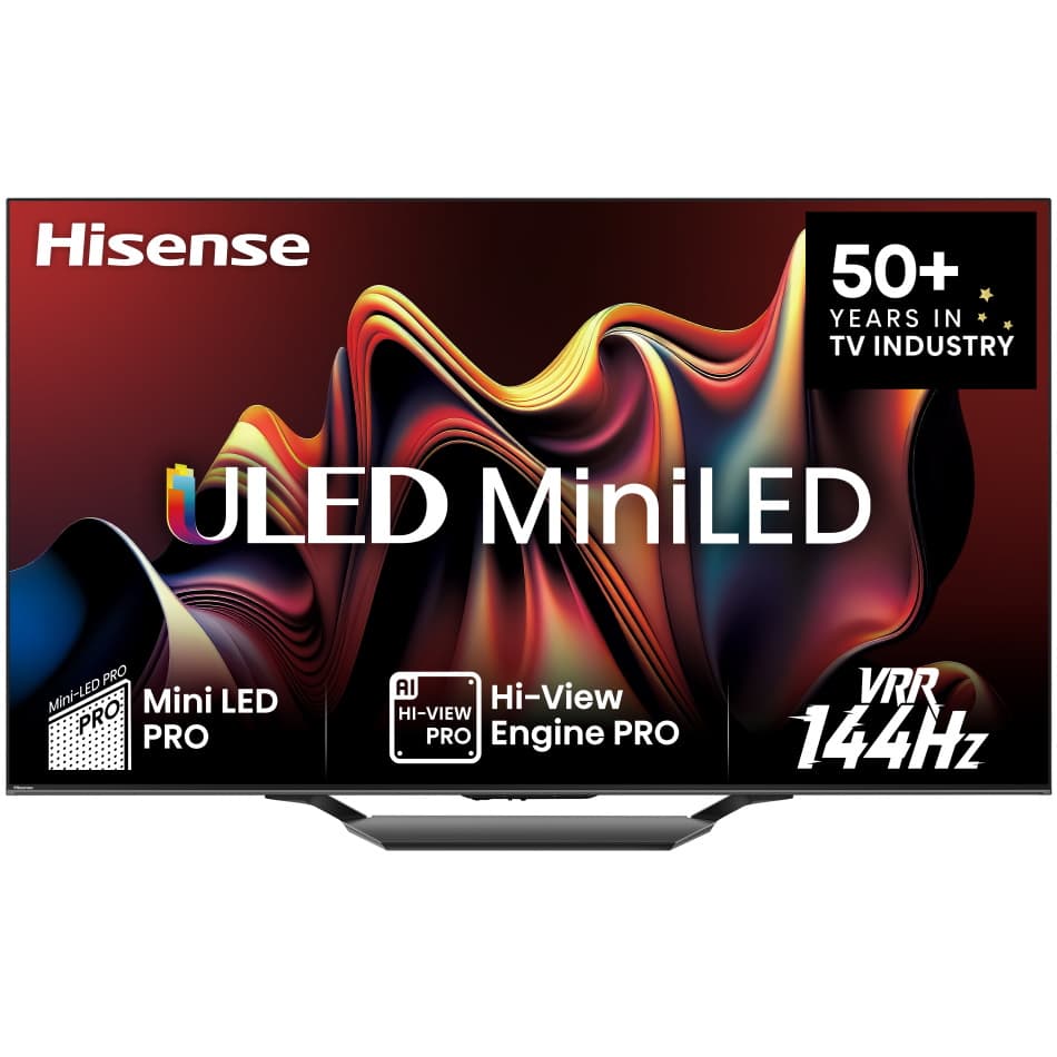 טלוויזיה חכמה 100" Hisense Mini LED 4K UHD הייסנס 100U72KQ