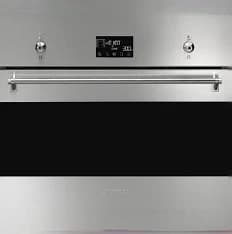 תנור בנוי משולב מיקרוגל דגם SF4390MCX סמג SMEG